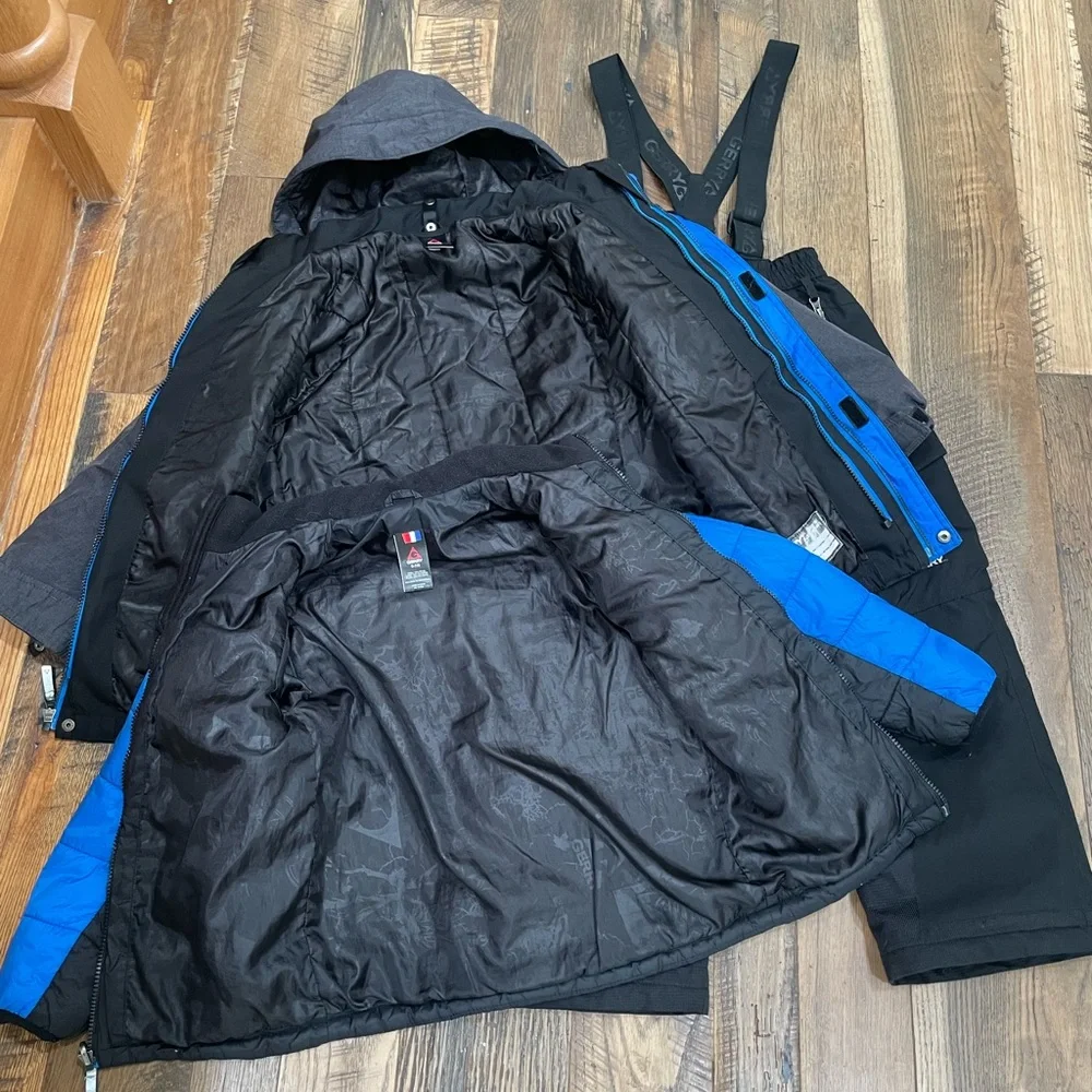 Gerry 3pc winter snow SET coat jacket bibs boy 7-8